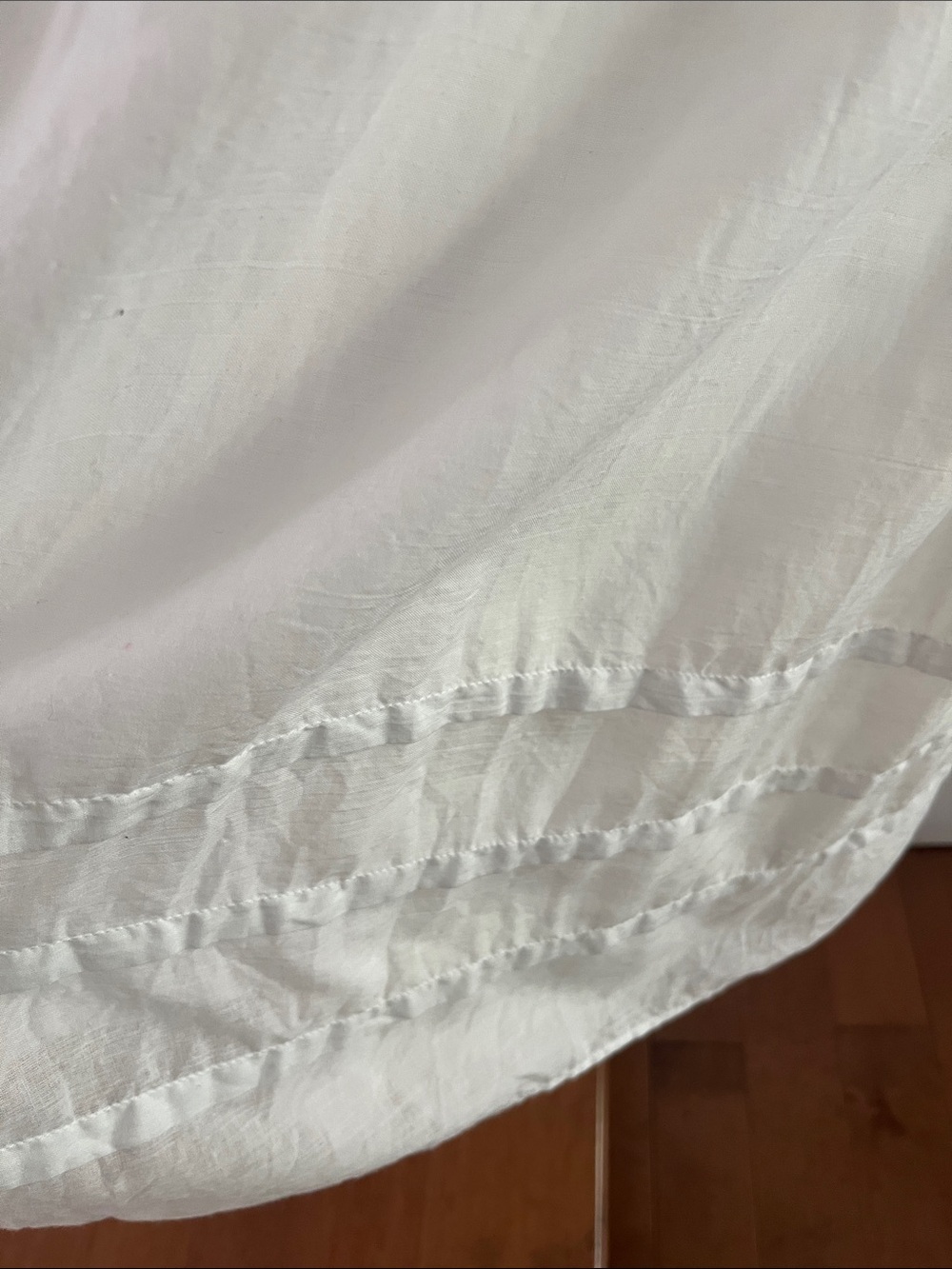 Vintage Jessica McClintock White Lace High-Neck Dress - Picture 5 of 11